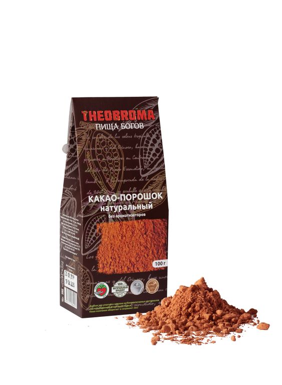 Какао-порошок натуральный "Theobroma", 100 г