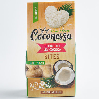 Конфеты кокосовые "Оригинал", Coconessa, 90г