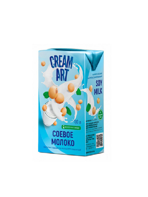 Молоко соевое 1 л, Cream Art