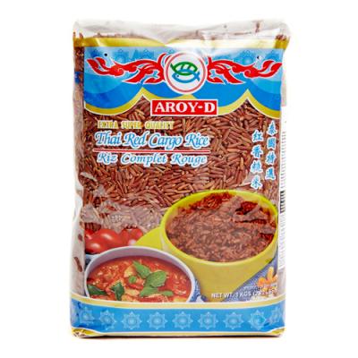 Рис тайский красный шелушеный, 1 кг Aroy-d
