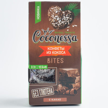 Конфеты кокосовые "Какао", Coconessa, 90г