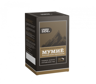 Мумиё Алтайское 60 капсул по 0,2 г