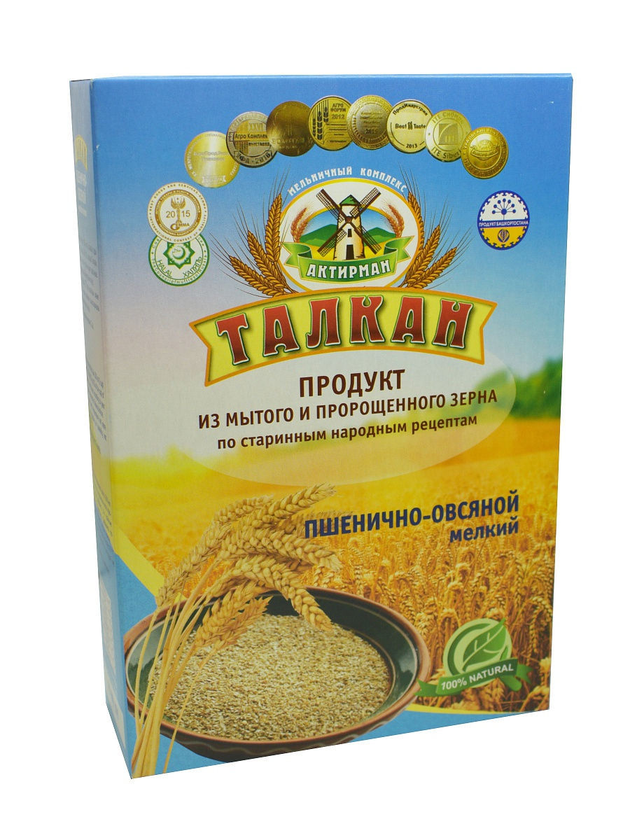 Талкан Пшенично-овсяной круп.помол, 350 г