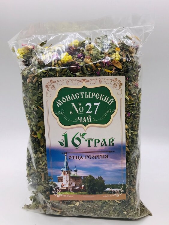 Монастырский чай Крымский сбор №27  "16 трав", 100 г