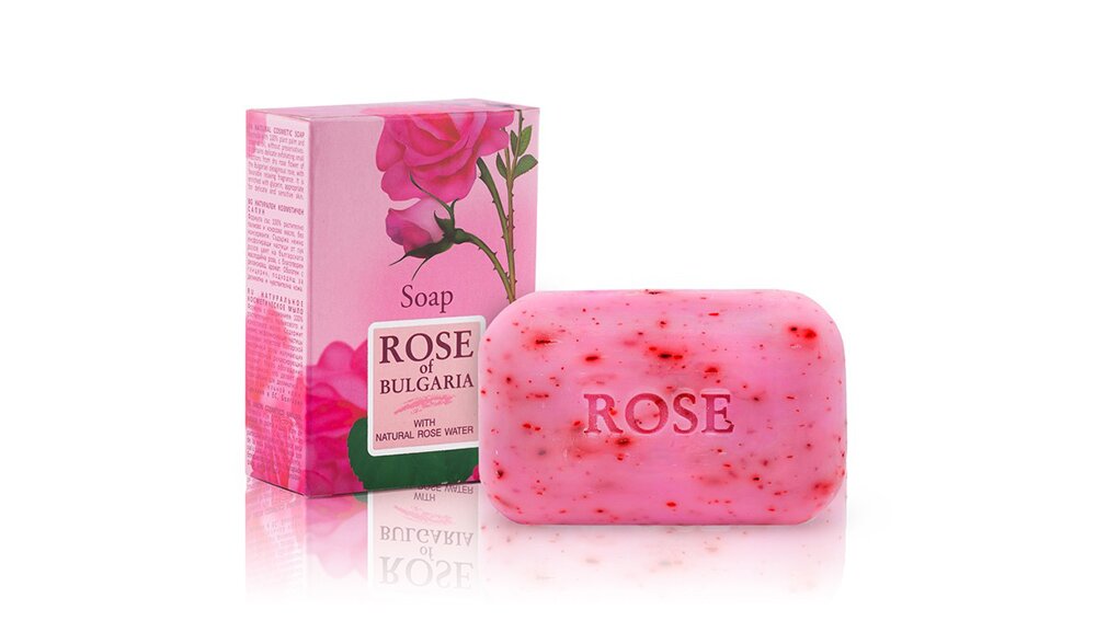 Роза, натуральное мыло 100 гр.(+/-10 гр.)