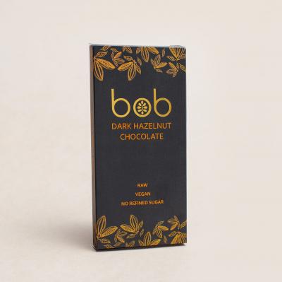 Шоколад Темный с пастой из Фундука "BOB", 50 гр