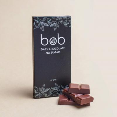 Шоколад Темный без сахара "BOB", 50 гр
