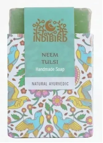 Мыло аюрведическое Ним & Тулси (Natural Ayurvedic Handmade Soap)