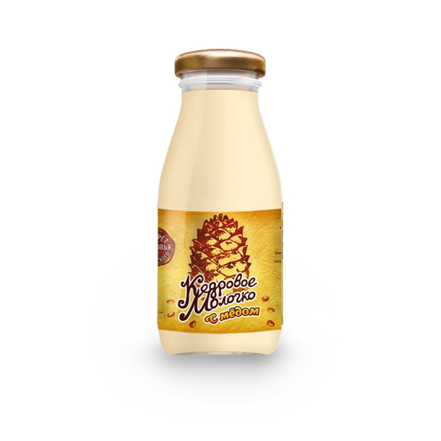Кедровое молочко с медом "Sava" 0,2л