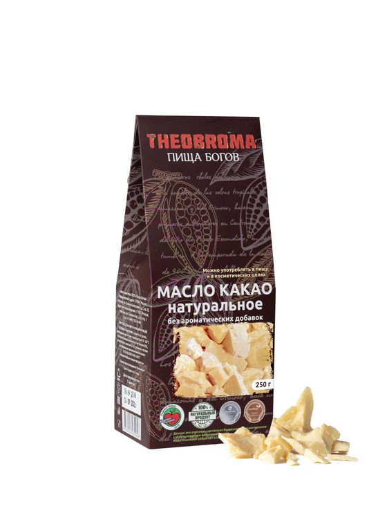 Какао-масло натуральное "Theobroma", 250 г