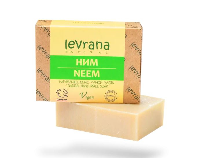 Натуральное мыло "Levrana" 100 гр.(+/-10 гр.)